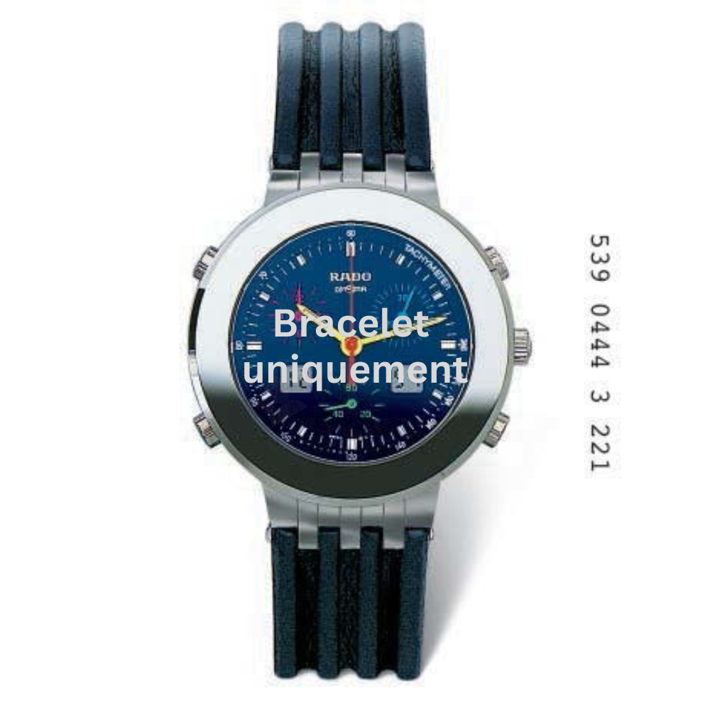 Bracelet leather blue Rado - DIAMASTER / 01.539.0376.3.215 - 01.539.0444.3.221 - R070874110-Bracelets de montres-AtelierNet