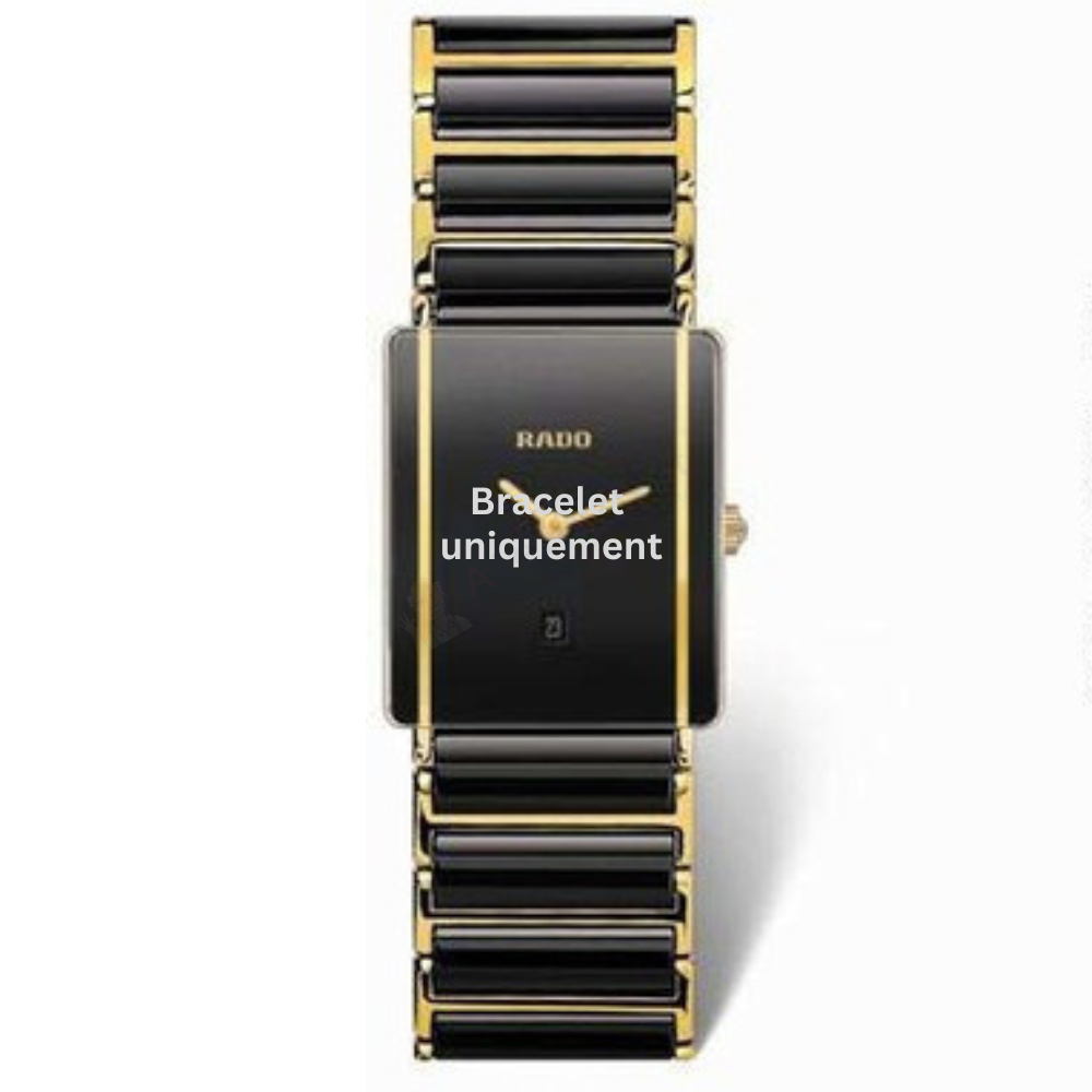 Bracelet ceramic bicolor Rado - INTEGRAL / R070440210-Bracelets de montres-AtelierNet