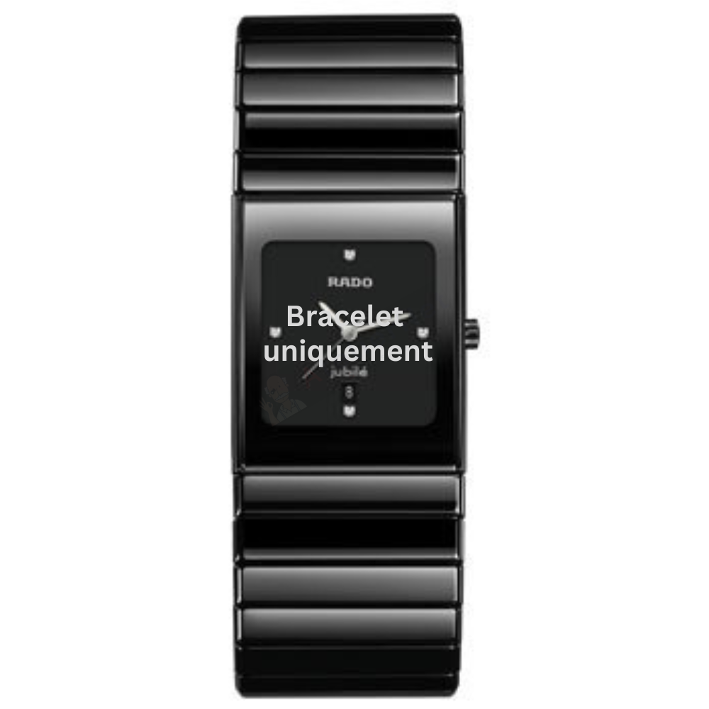 Bracelet ceramic black Rado - CERAMICA / 01.111.0294.3.075 - 111.0294.3 - R070459910-Bracelets de montres-AtelierNet