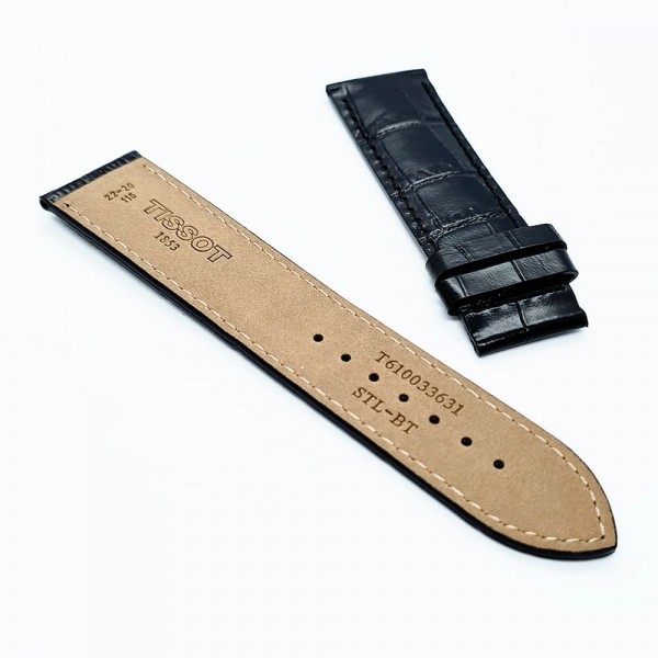 Bracelet cuir Tissot - LUXURY / T610033631-Bracelet Montre Cuir-AtelierNet