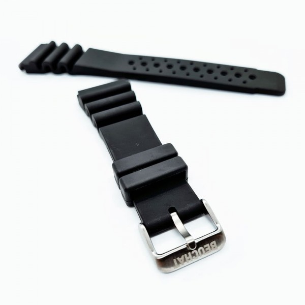 Bracelet silicone Beuchat - LUMITECH / BEU-0024-Bracelet Montre Silicone / Caoutchouc-AtelierNet