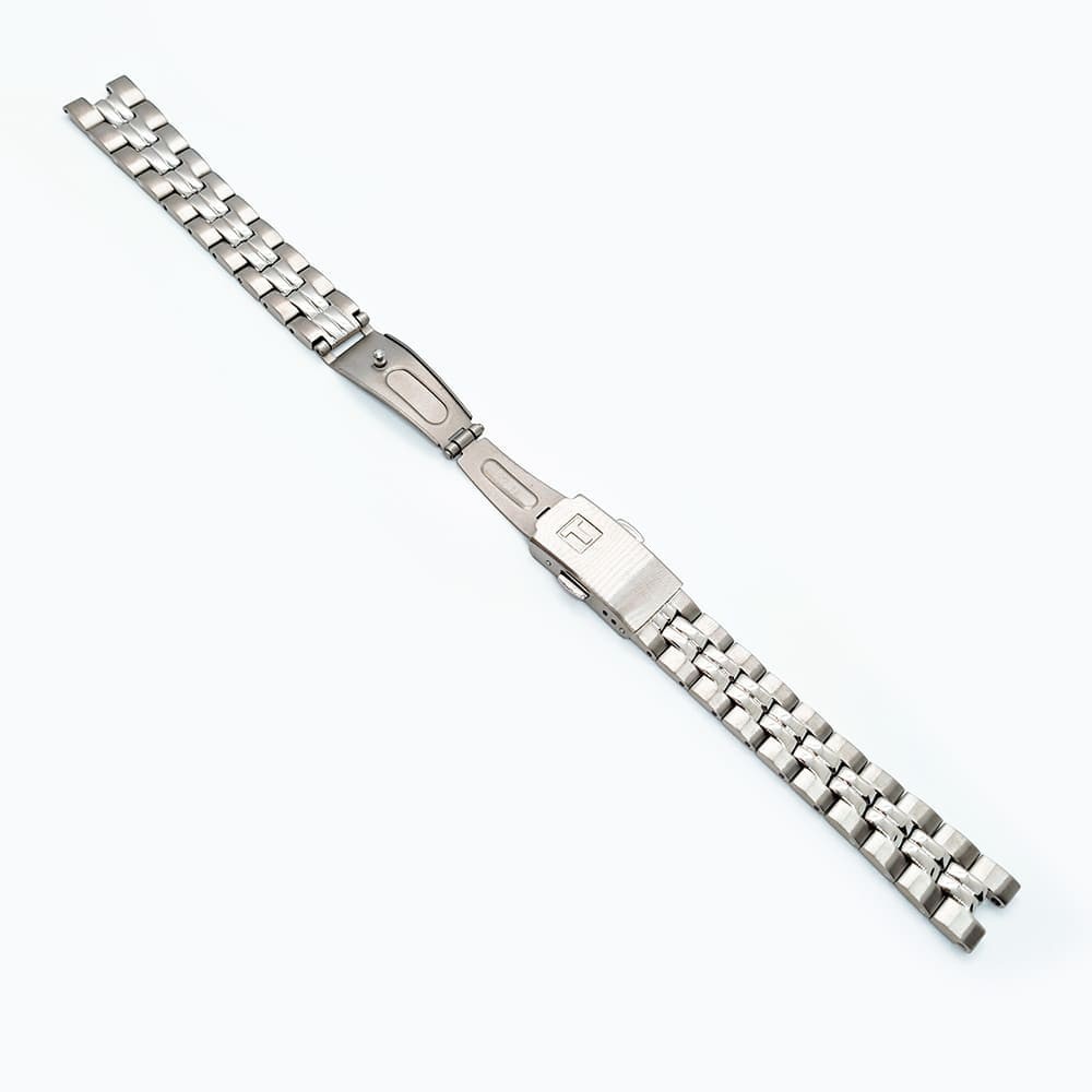 Bracelet montre 2 pièces Noir Gris, nylon épais boucles PVD