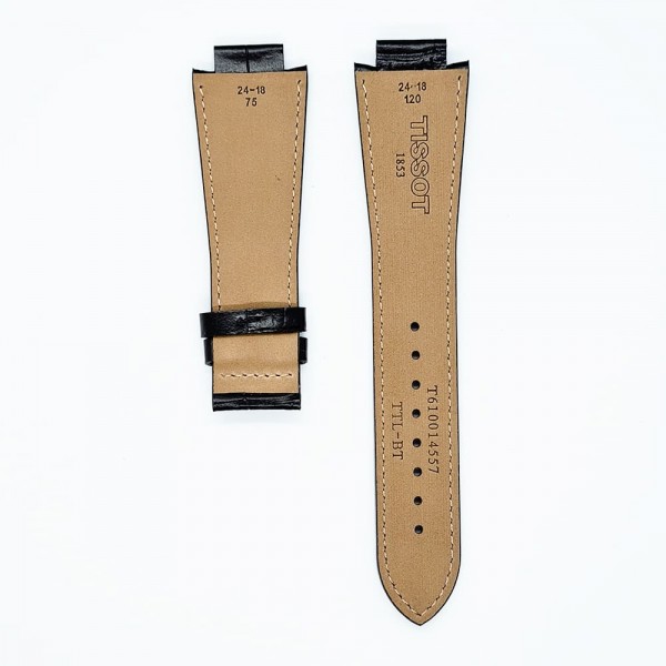Bracelet cuir Tissot - TXL/TXS / T610014557-Bracelets Cuir-AtelierNet