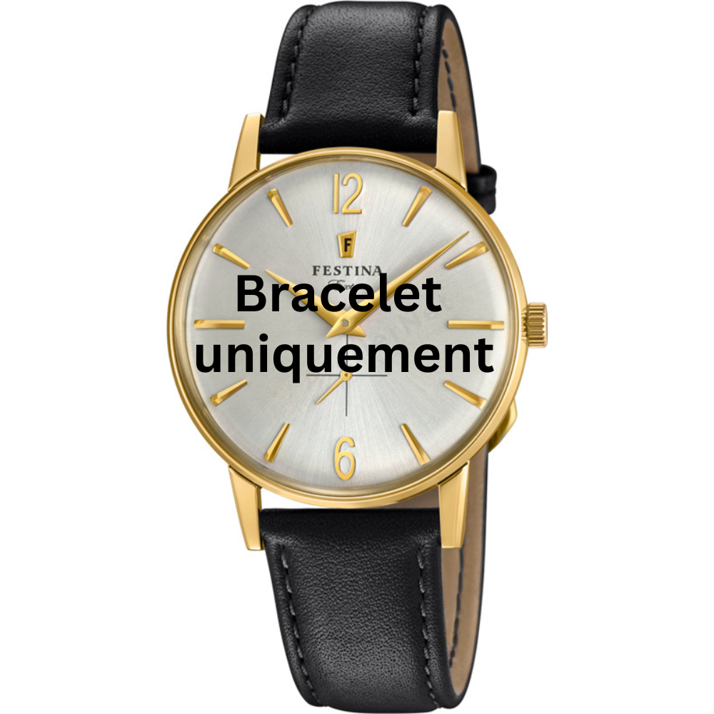 Bracelet leather black Festina - EXTRA / F20249/2 - F20249/3 - F20249/4-Bracelets de montres-AtelierNet