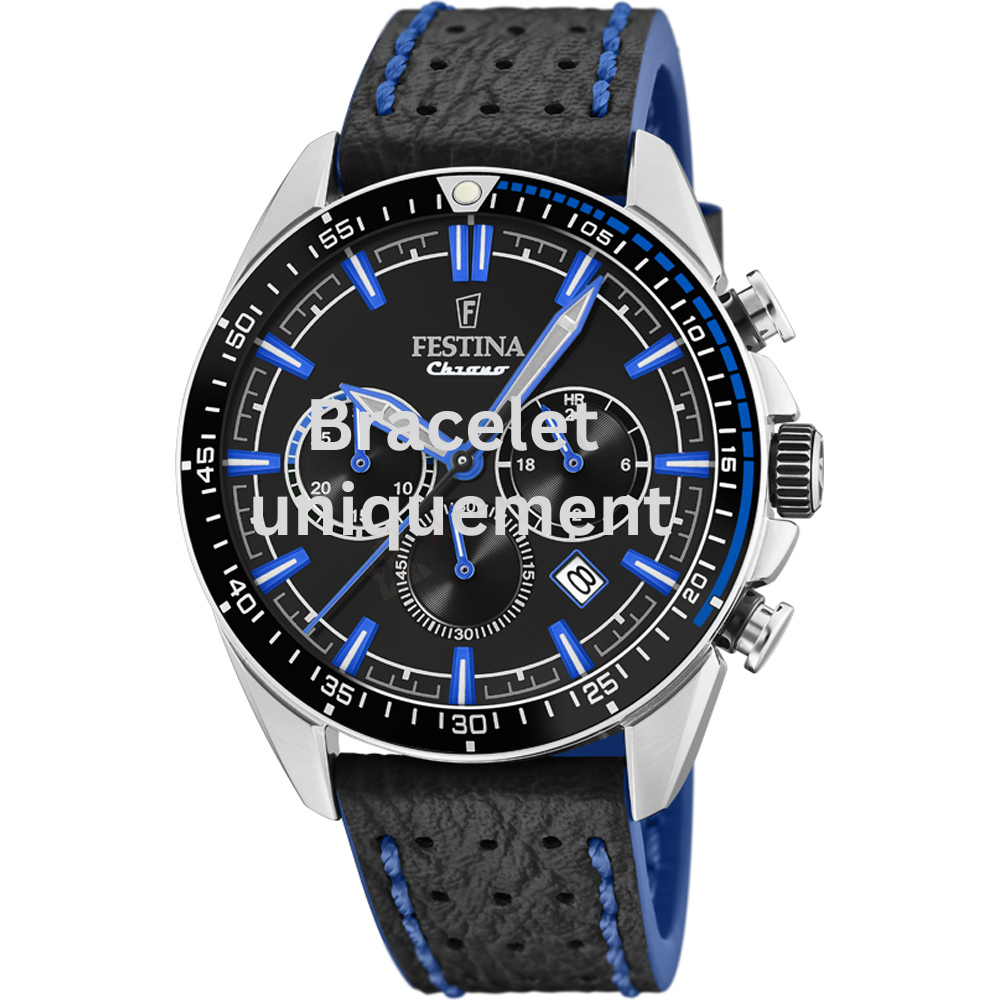 Bracelet leather black Festina - THE ORIGINALS / F20377/3-Bracelets de montres-AtelierNet