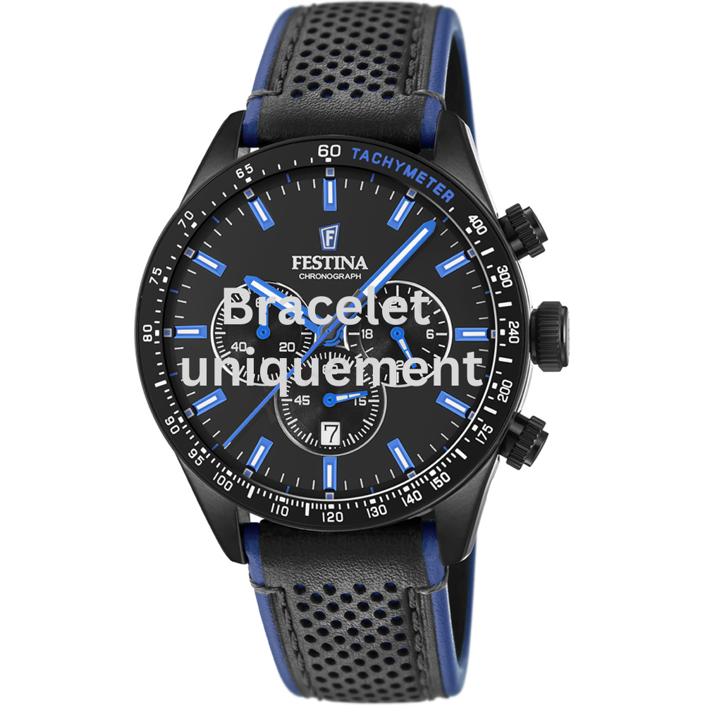 Bracelet leather black Festina - THE ORIGINALS / F20359/3-Bracelets de montres-AtelierNet