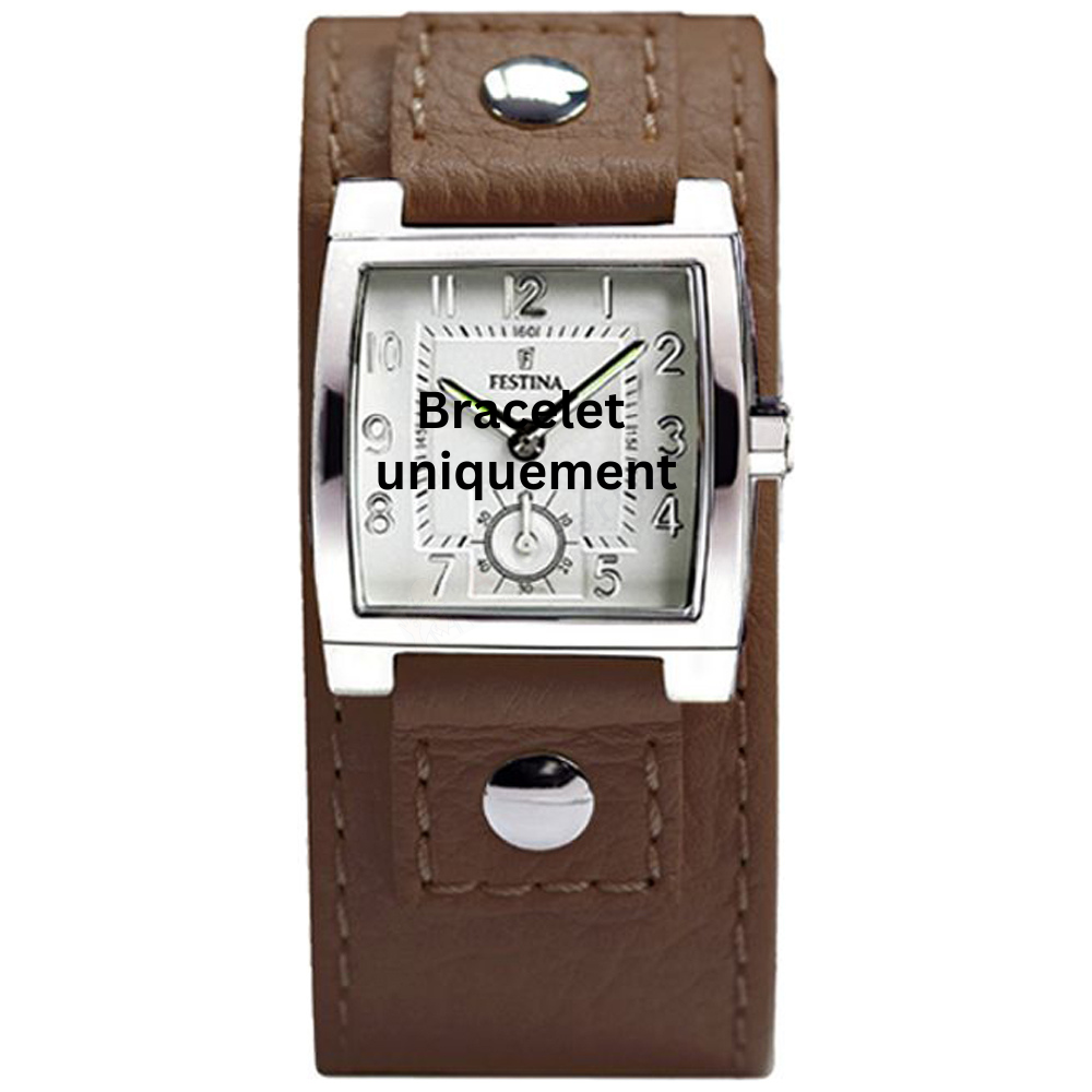 Bracelet leather brown Festina - F16068/A-Bracelets de montres-AtelierNet