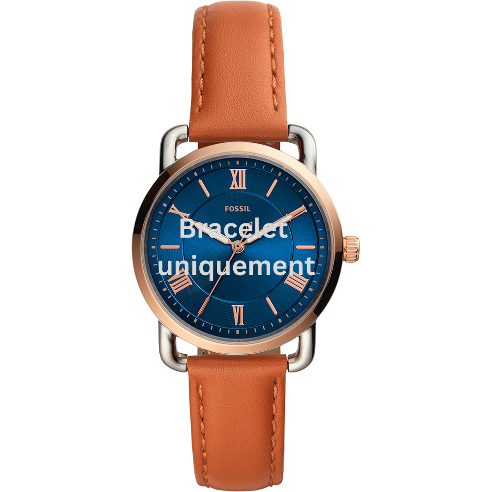 Bracelet cuir brun Fossil - COPELAND / ES4825 - ES4913SET-Bracelet de montre-AtelierNet