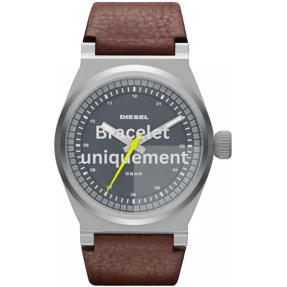 Bracelet leather brown Diesel - NSBB / DZ1562-bracelet montre cuir homme-AtelierNet