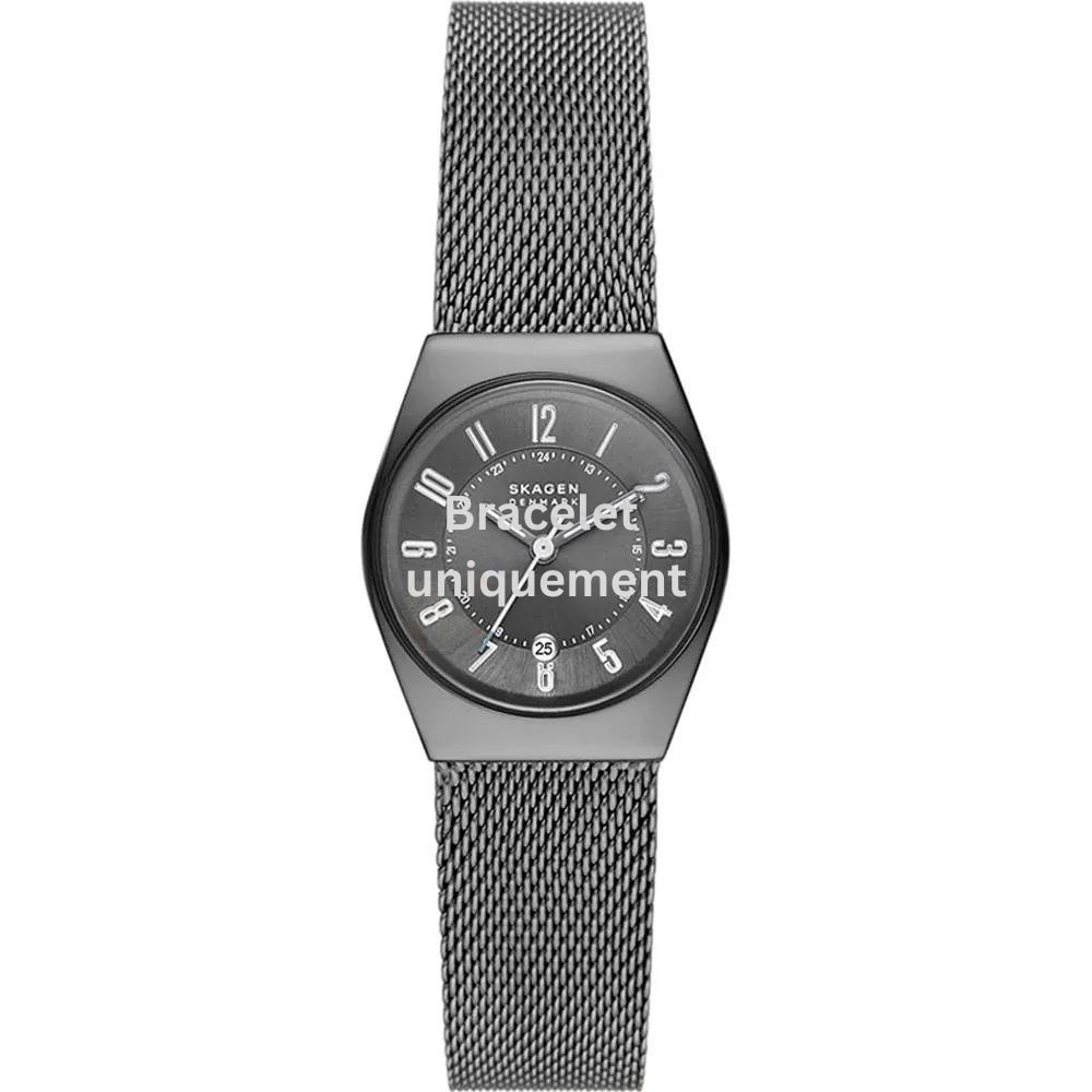 Bracelet metal grey Skagen - GRENEN LILLE / SKW3039-Bracelets de montres-AtelierNet