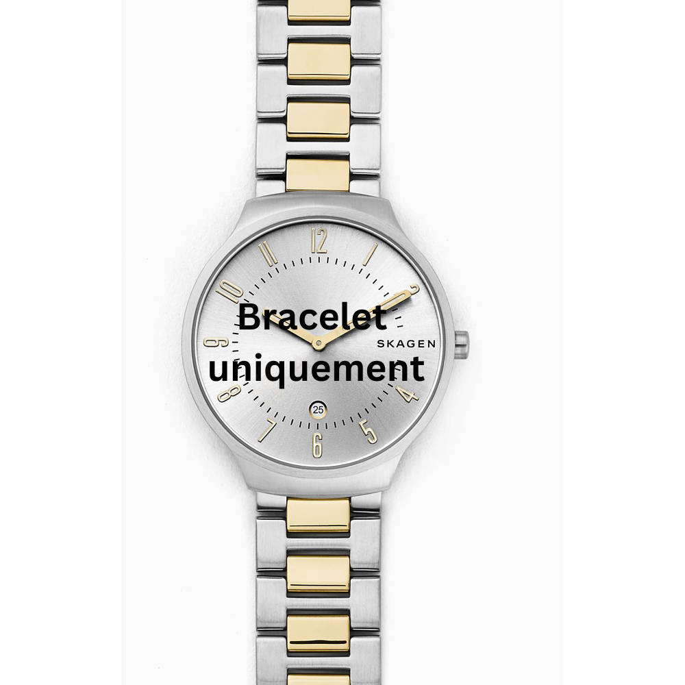 Bracelet metal two-tone Skagen - GRENEN / SKW6516-Bracelets de montres-AtelierNet