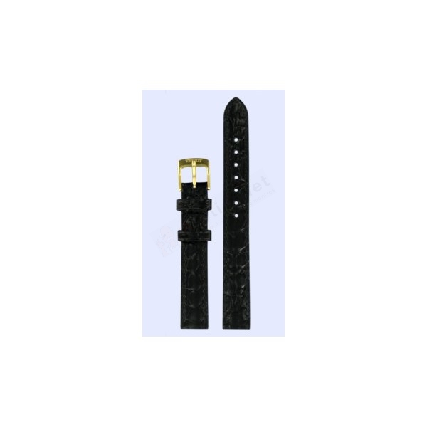Bracelet cuir noir Tissot - LIGNE SUÈDE / T600033766-Bracelet de montre-AtelierNet