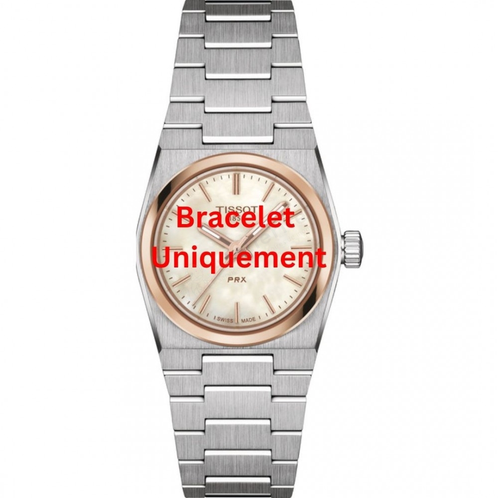 Bracelet metal gray Tissot - PRX / T605050384-Bracelets Métal-AtelierNet