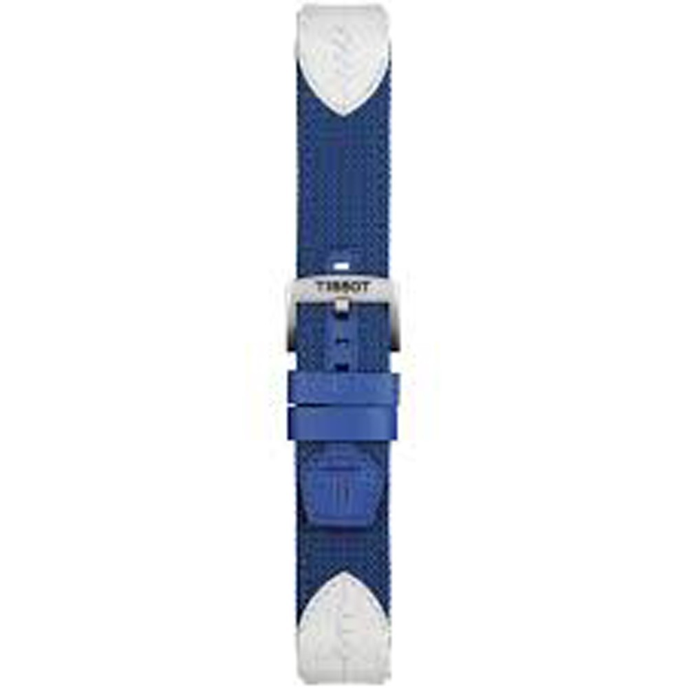 Bracelet tissu et cuir Tissot - TOUCH SOLAR / T600039989-Bracelet Montre Tissu-AtelierNet