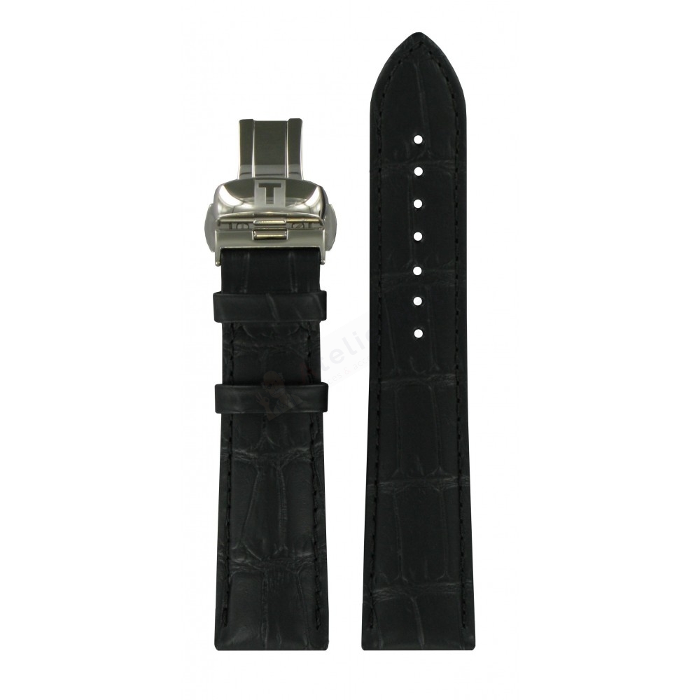 Bracelet leather black Tissot - CHEMIN DES TOURELLES / T600035976-Bracelets de montres-AtelierNet