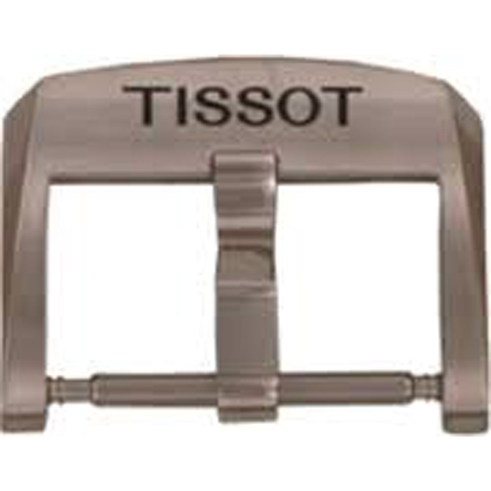 Fermoir boucle ardillon acier Tissot 20mm pour Bracelet silicone - T640030717-Accessoires de montres-AtelierNet