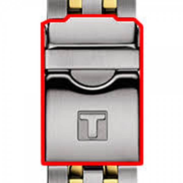 Fermoir acier Tissot - SEASTAR / T631043607-Accessoires de montres-AtelierNet