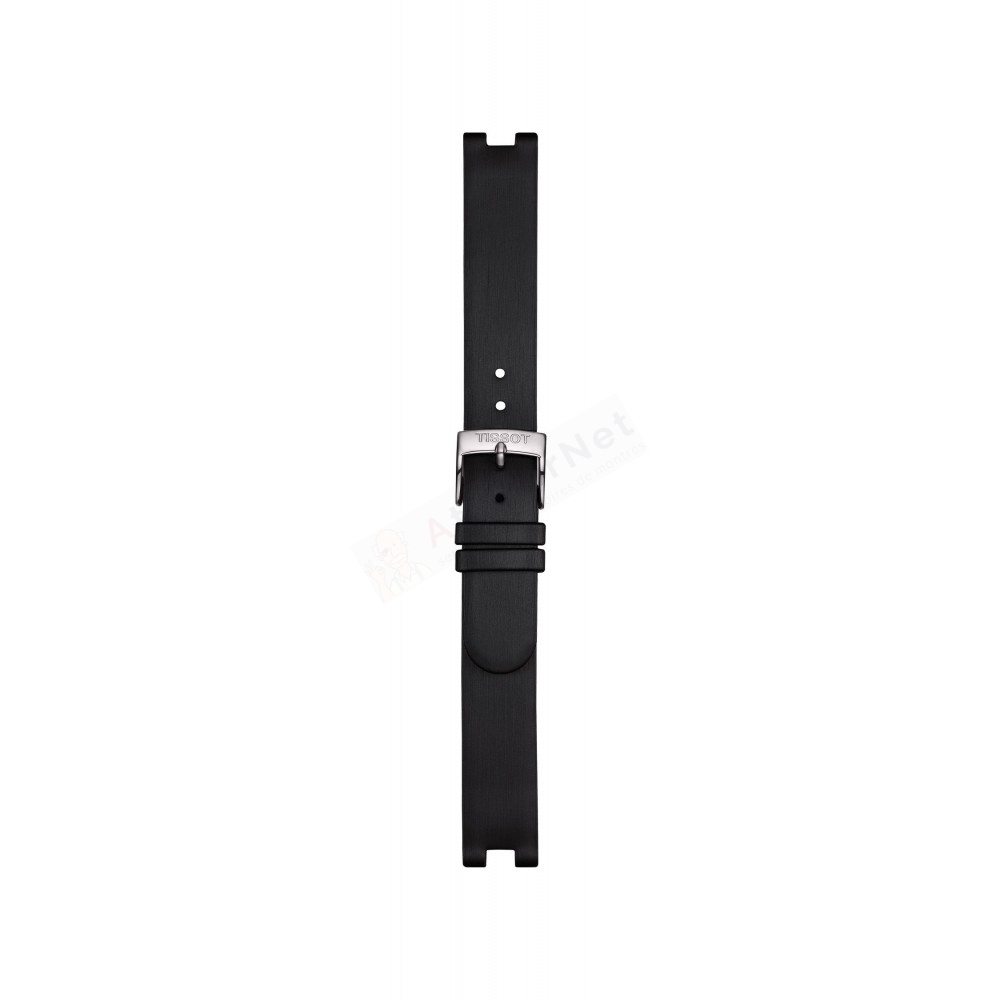 Bracelet fabric black Tissot - T02/ T604040432-Bracelets de montres-AtelierNet