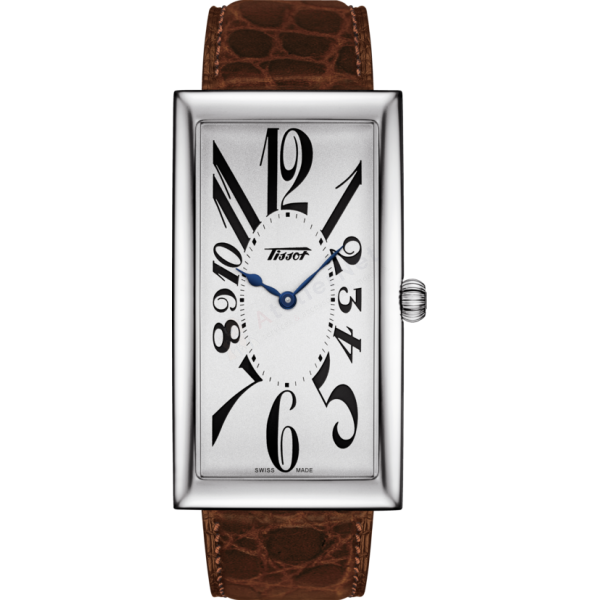 Bracelet leather brown Tissot - PRINCE, ARTDECO / T600041810-Bracelets Cuir-AtelierNet