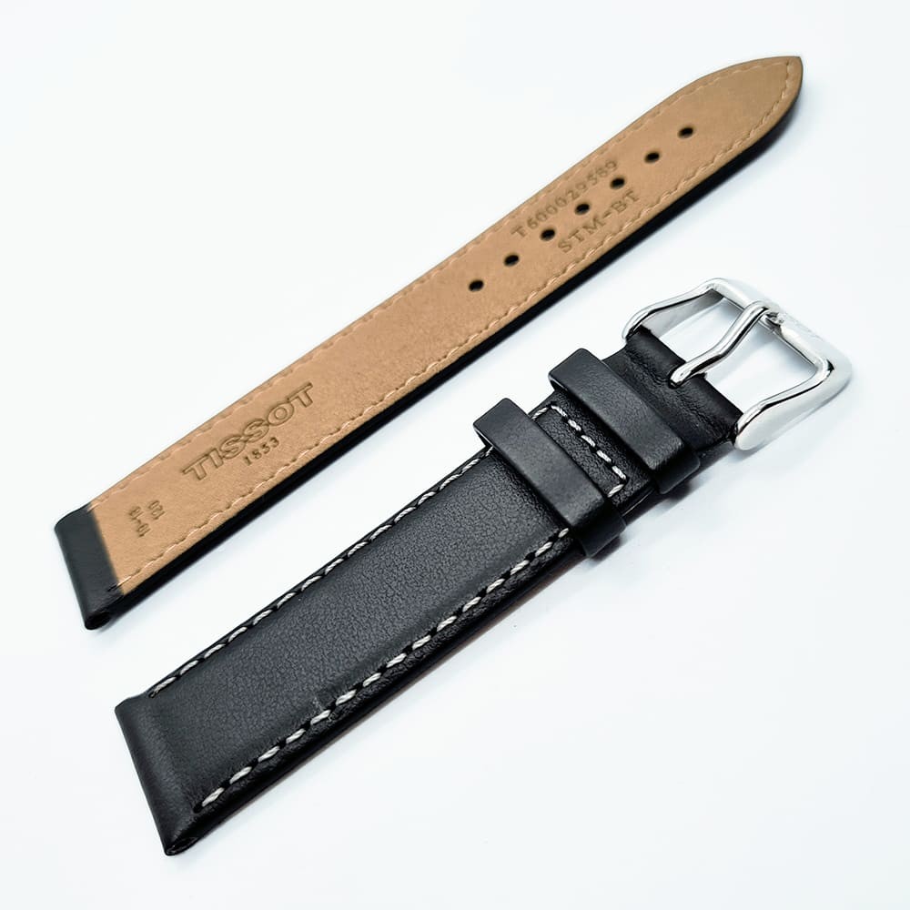 Bracelet Cuir Tissot PR 200 19/18 Avec Boucle Déployante - Pour Montre, Occasion