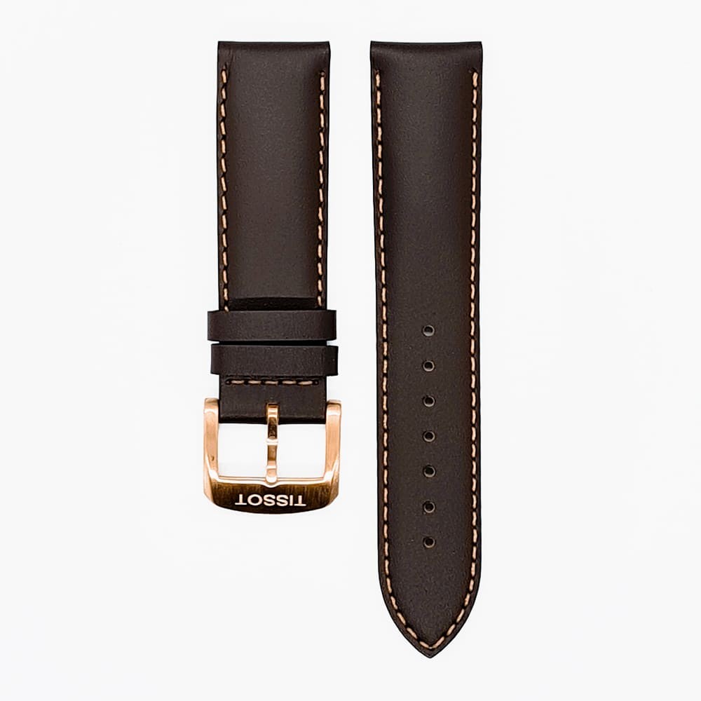 Bracelet cuir Tissot - QUICKSTER / T600035974-Bracelet Montre Cuir-AtelierNet