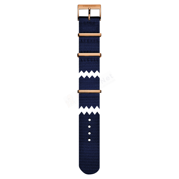 Bracelet synthetique bleu Tissot - QUICKSTER LADY GENT / T604036892