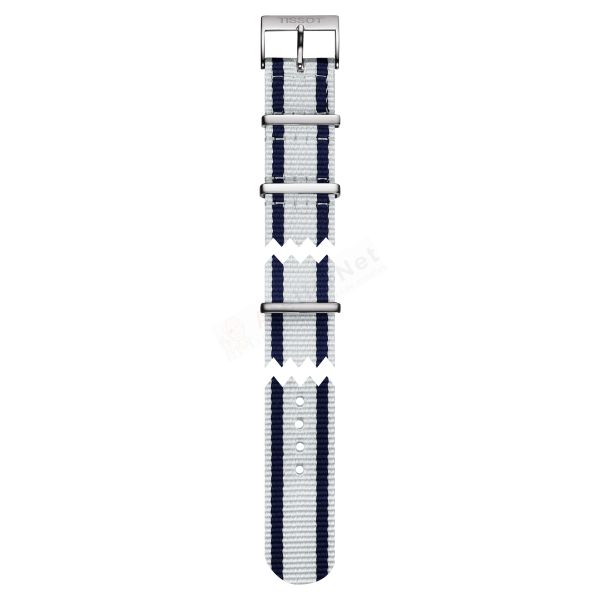 Bracelet synthetique argent Tissot - QUICKSTER LADY GENT / T604036886