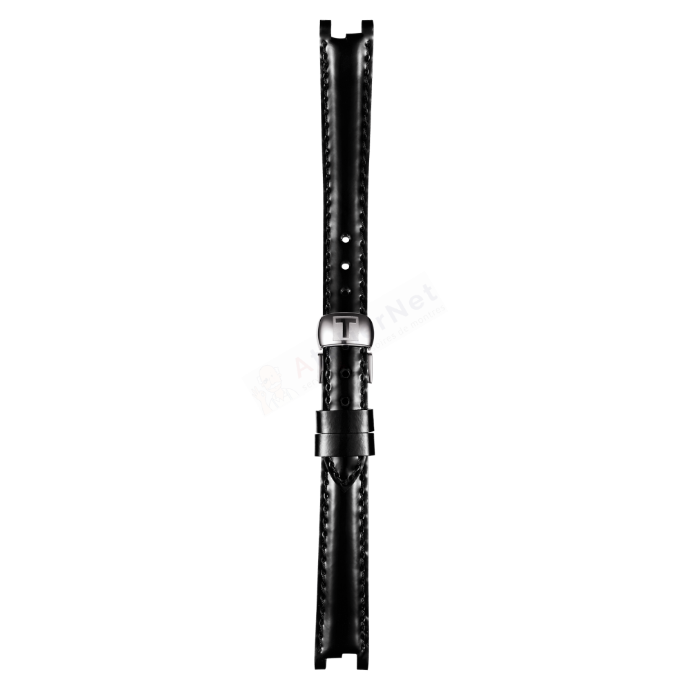 Bracelet leather black Tissot - FLAMINGO / T600036538-Bracelets de montres-AtelierNet