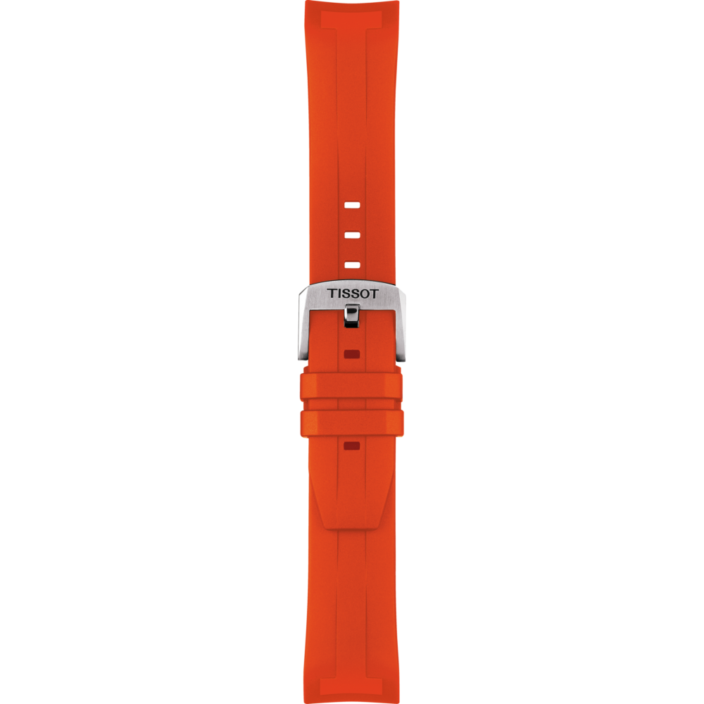 Bracelet silicone Tissot - SEASTAR / T603043445-Bracelet Montre Silicone / Caoutchouc-AtelierNet