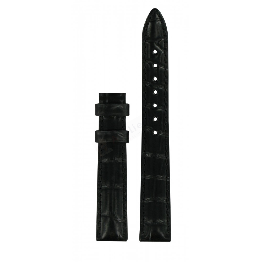 Bracelet leather black Tissot - FASCINATION / T610038584-Bracelets de montres-AtelierNet