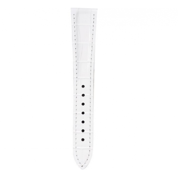 Bracelet cuir Michel Herbelin - 1655 / 18-655-BLAN-14-Bracelet Montre Cuir-AtelierNet