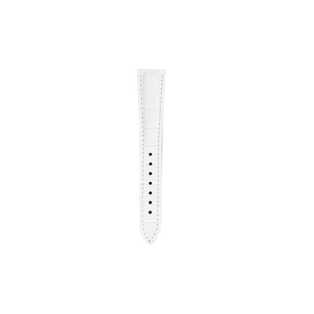 Bracelet cuir Michel Herbelin - 1655 / 18-655-BLAN-14-Bracelet Montre Cuir-AtelierNet