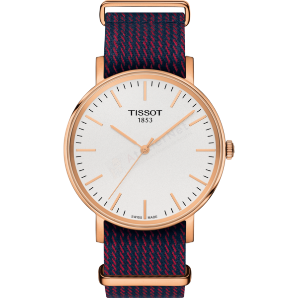 Bracelet synthetique noir rouge Tissot - EVERYTIME DESIRE/ T604039643-Bracelet de montre-AtelierNet