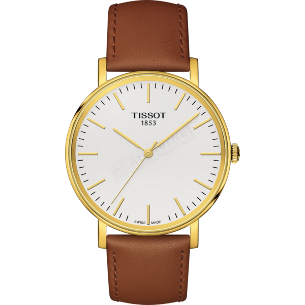 Bracelet leather beige Tissot - EVERYTIME DESIRE / T600039640-Bracelets de montres-AtelierNet