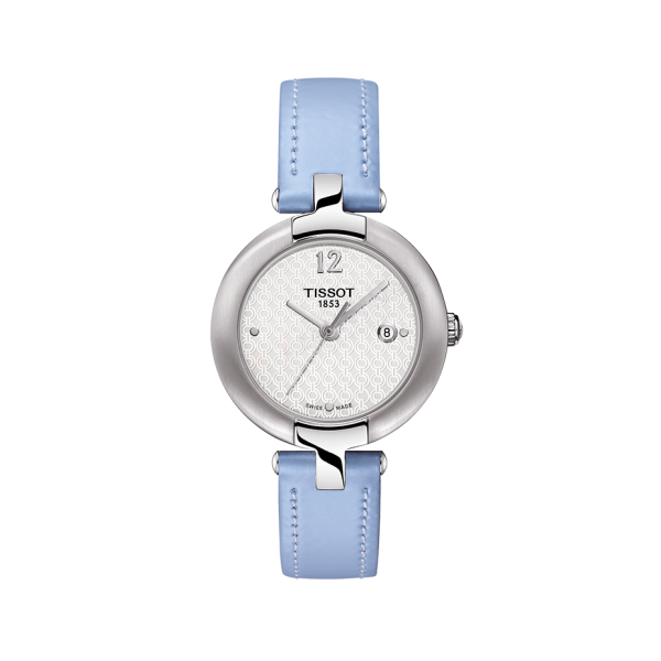 Bracelet cuir bleu Tissot - PINKY T084 / T600035188-Bracelet de montre-AtelierNet