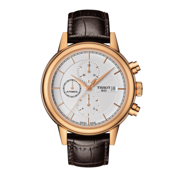 Bracelet leather brown Tissot - CARSON AUTO / T600033609-Bracelets de montres-AtelierNet