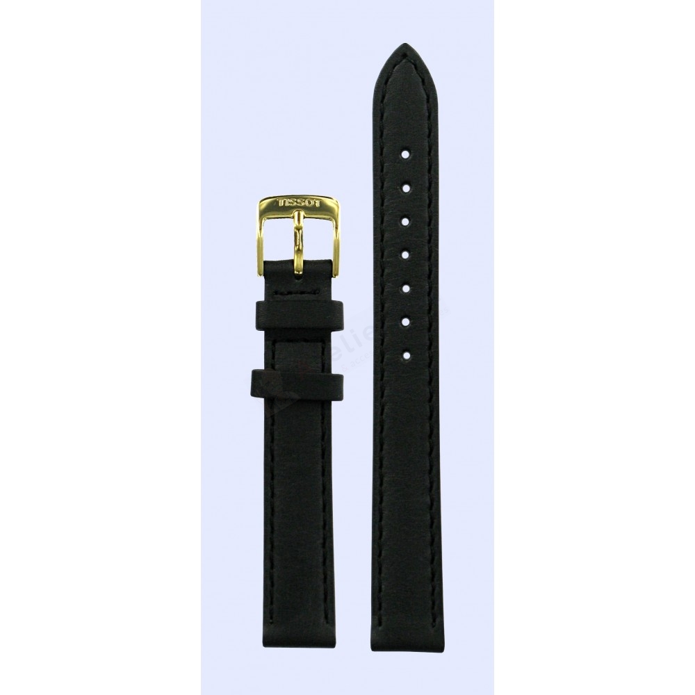 Bracelet leather black Tissot - OROVILLE / T600034652-Bracelets de montres-AtelierNet