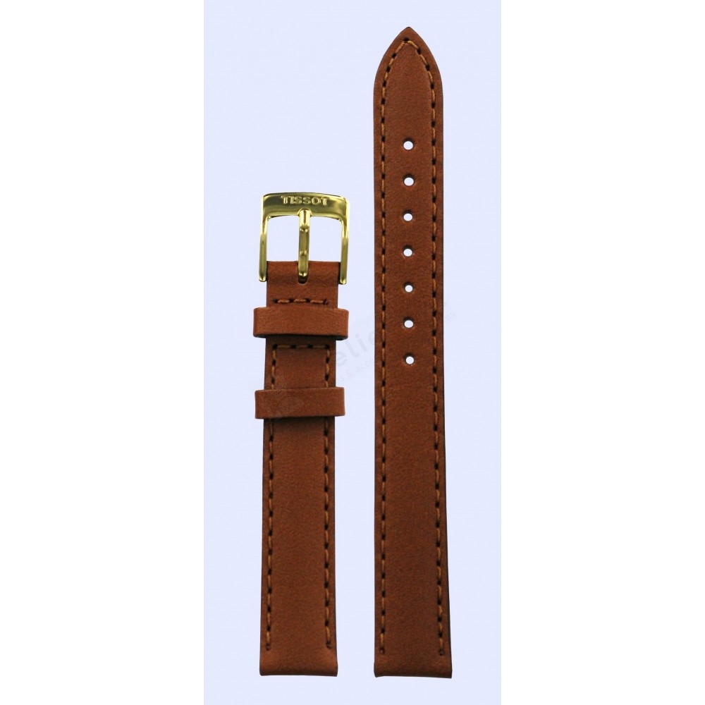 Bracelet cuir brun Tissot - OROVILLE / T600034651-Bracelet de montre-AtelierNet