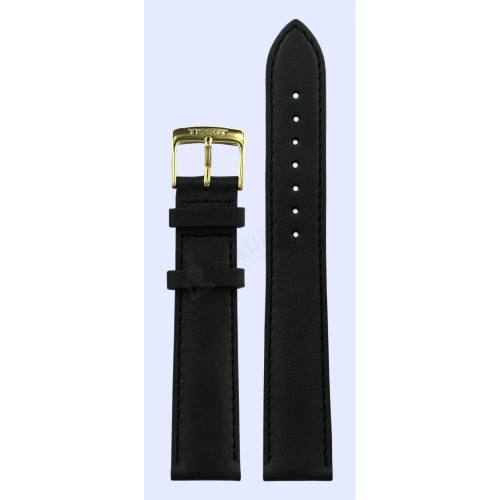 Bracelet leather black Tissot - OROVILLE / T600034653-Bracelets de montres-AtelierNet