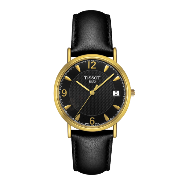 Bracelet leather black Tissot - OROVILLE / T600034653-Bracelets de montres-AtelierNet