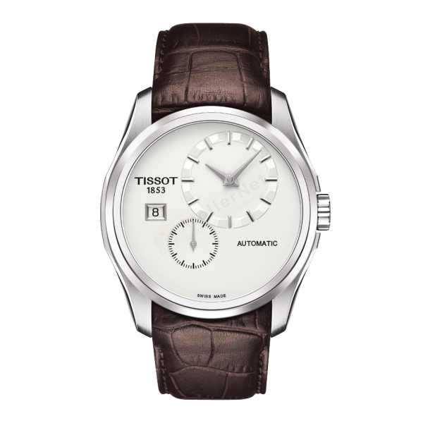 Bracelet cuir brun Tissot - COUTURIER AUTO/ T600041200-Bracelet de montre-AtelierNet