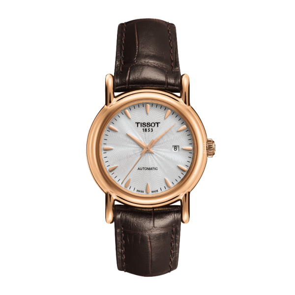 Bracelet leather brown Tissot - CARSON / T610033147-Bracelets de montres-AtelierNet