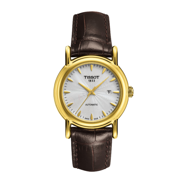 Bracelet leather brown Tissot - CARSON / T600033143-Bracelets de montres-AtelierNet