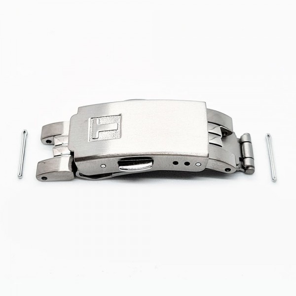 Fermoir Titane pour bracelet acier Tissot - PR50 2000 / T631015613-Accessoires de montres-AtelierNet