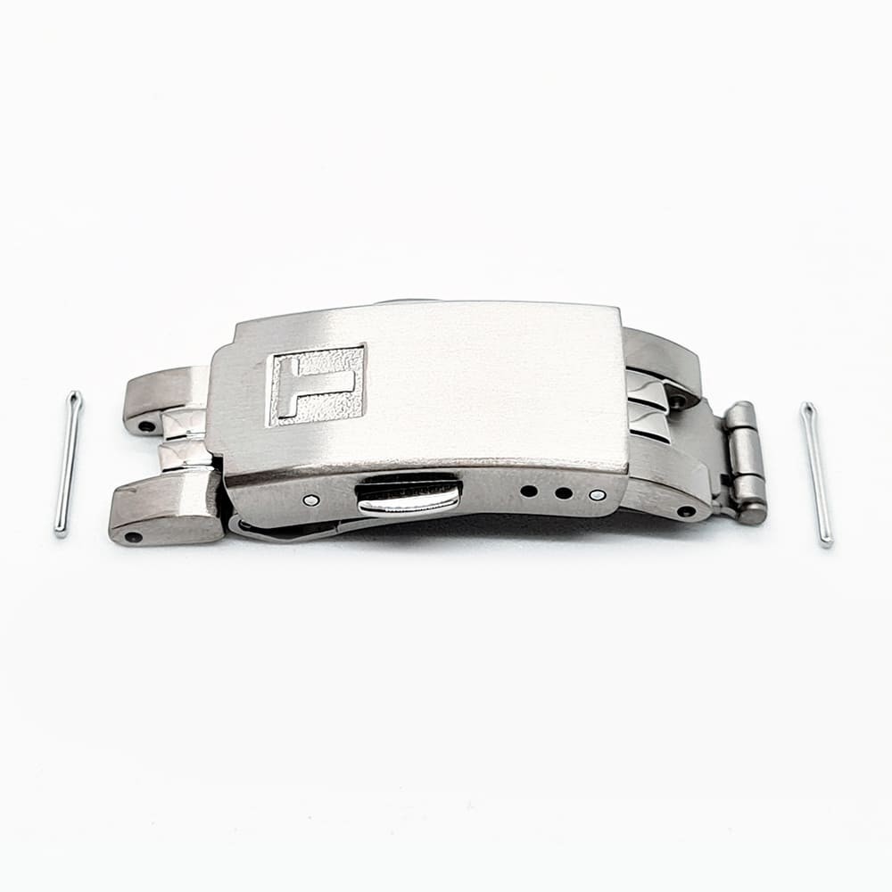 Fermoir Titane pour bracelet acier Tissot - PR50 2000 / T631015613-Accessoires de montres-AtelierNet