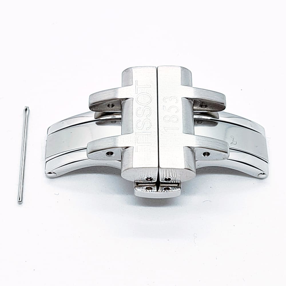 Fermoir acier Tissot - COUTURIER CHRONO / T631028815-Accessoires de montres-AtelierNet
