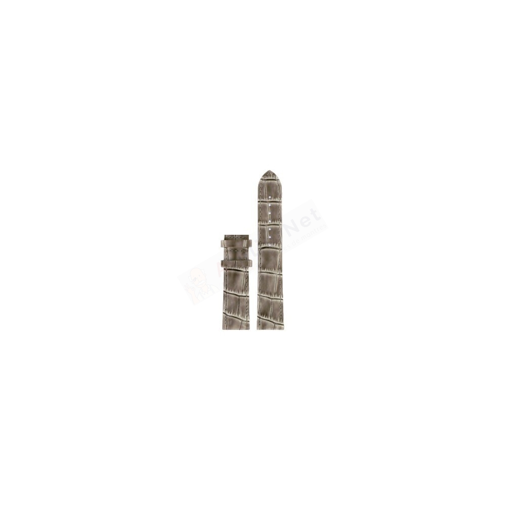 Bracelet leather grey Tissot - BRIDGEPORT XL / T610034671-Bracelets de montres-AtelierNet