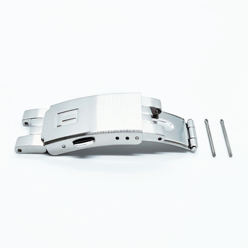 Fermoir acier pour bracelet acier Tissot - PR50 / T631015623-Accessoires de montres-AtelierNet