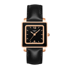 Bracelet cuir noir Tissot - CERAMIC / T610031896