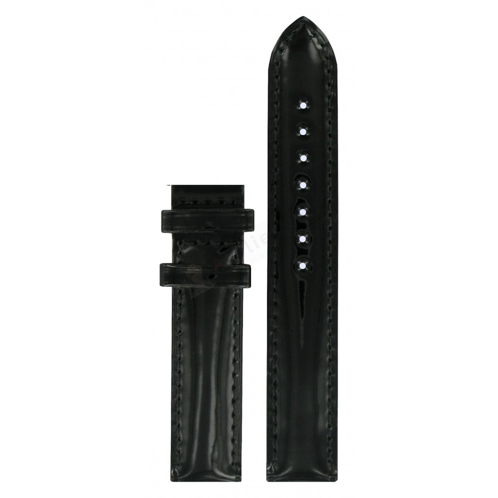 Bracelet cuir noir Tissot - CERAMIC / T610031896-Bracelet de montre-AtelierNet